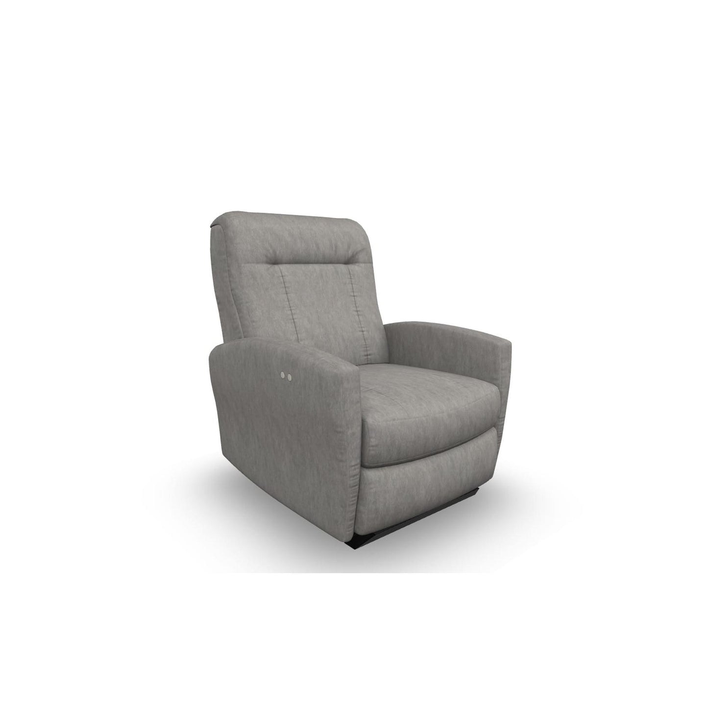 Costilla Rocker Recliner in Nickel Fabric