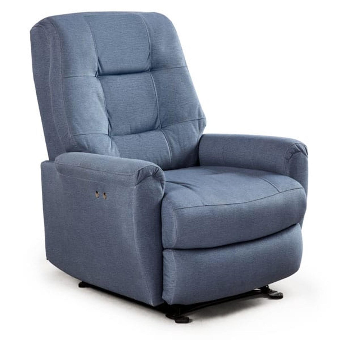 Felicia Space Saver Recliner in Ruby Leather