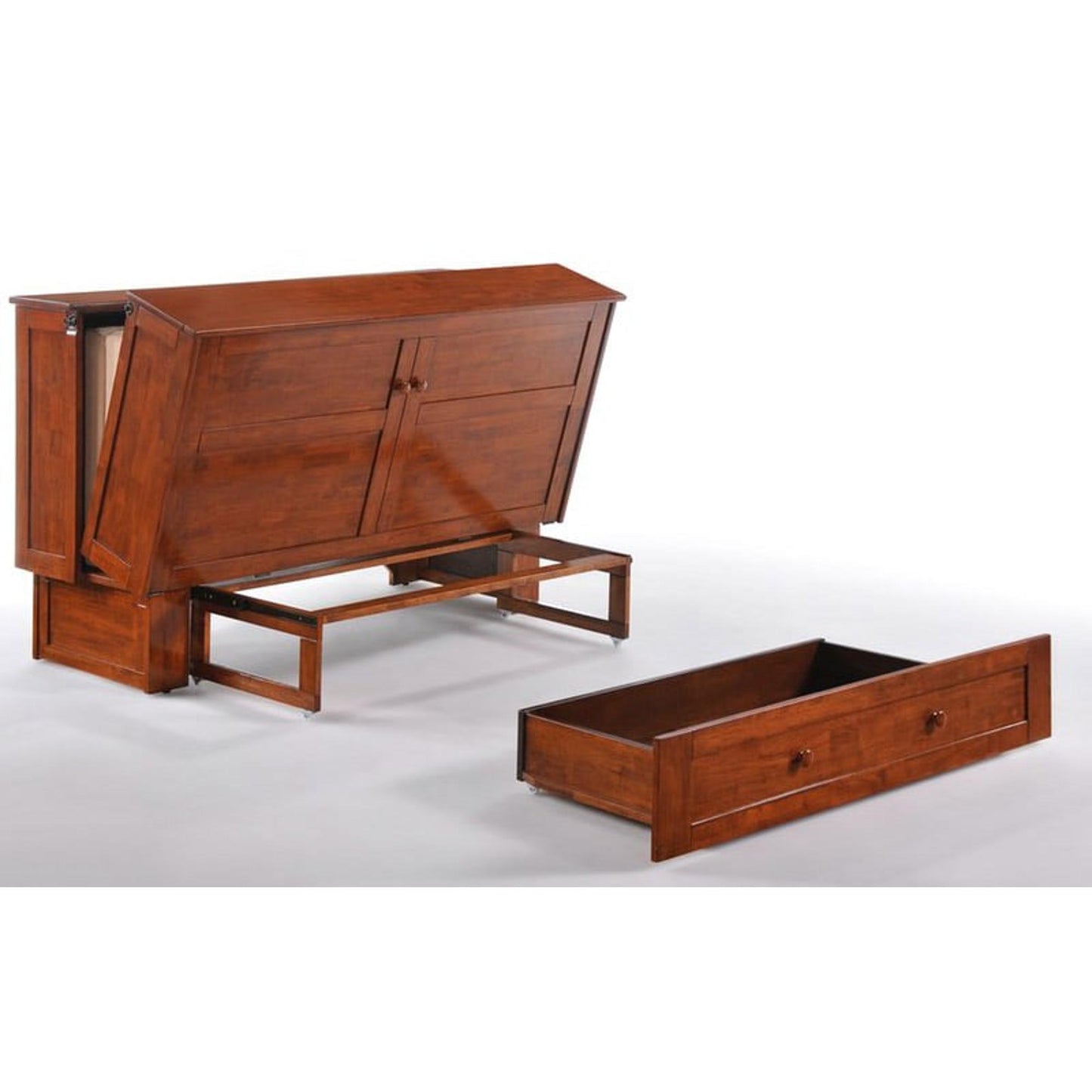 Clover Murphy Cabinet Bed in Cherry