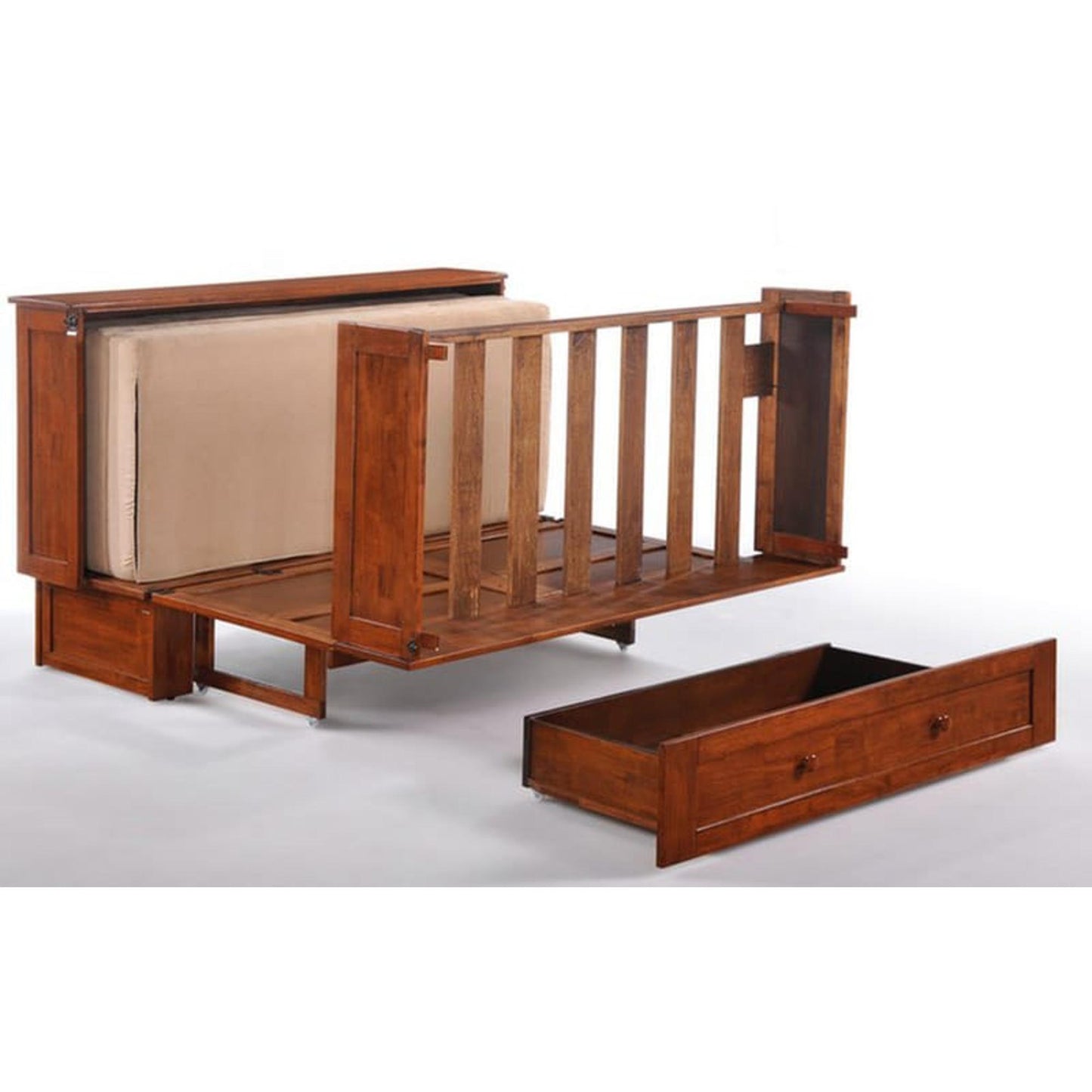 Clover Murphy Cabinet Bed in Cherry