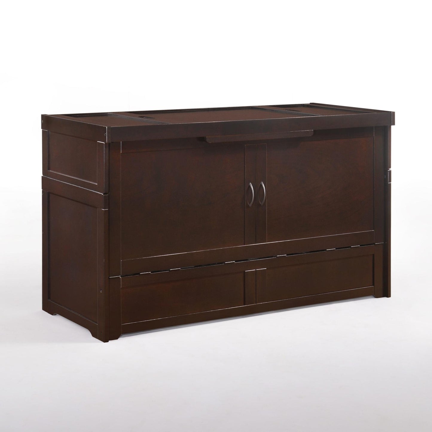 Cube Murphy Cabinet Bed in Dark Chocolate