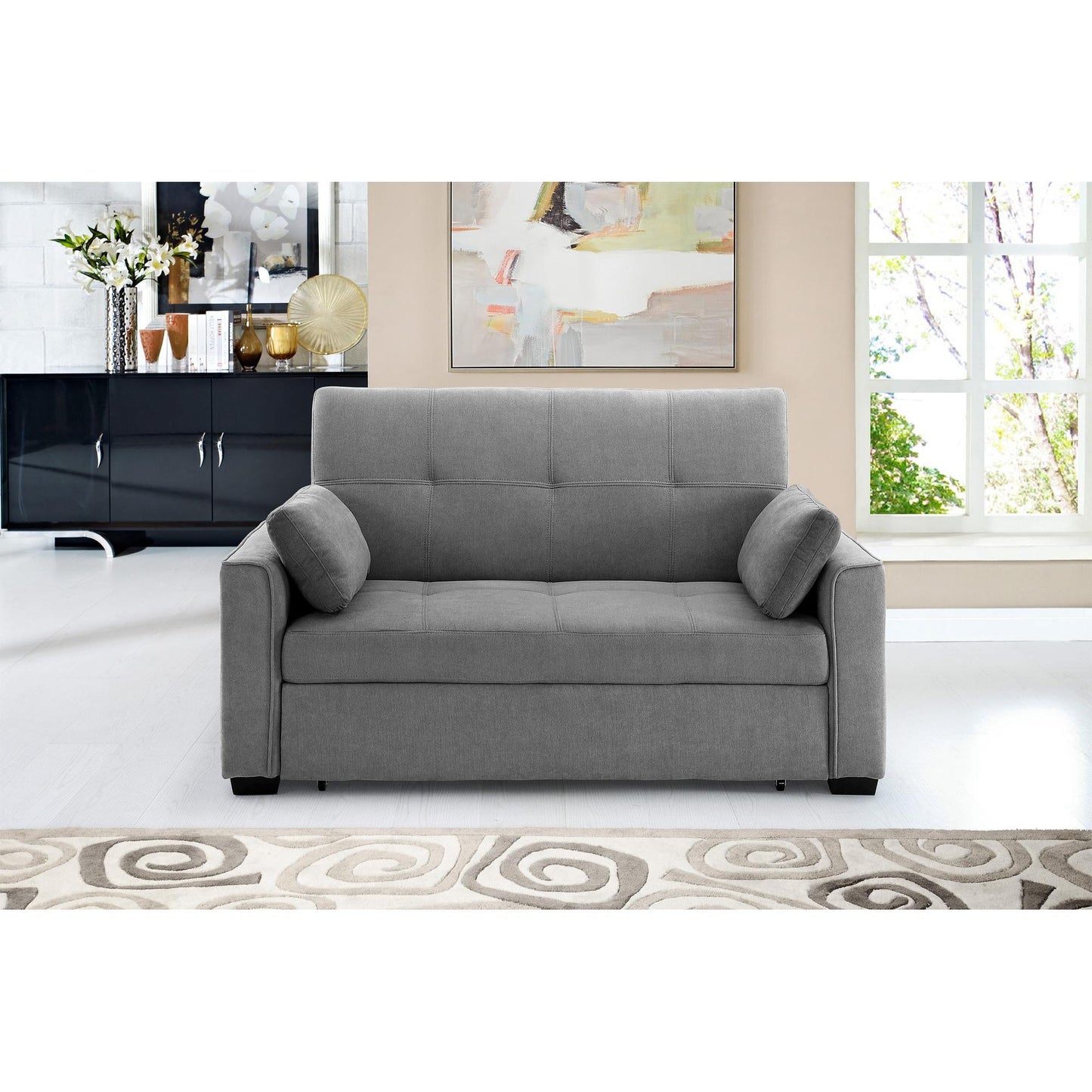Nantucket Loveseat Full Size Sleeper in Navy