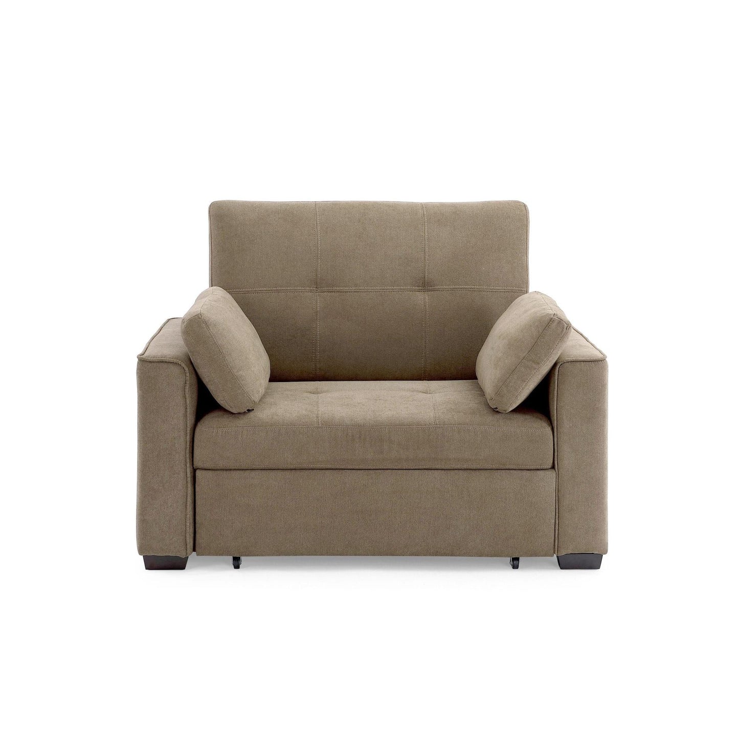 Nantucket Twin Size Sleeper in Cappuccino
