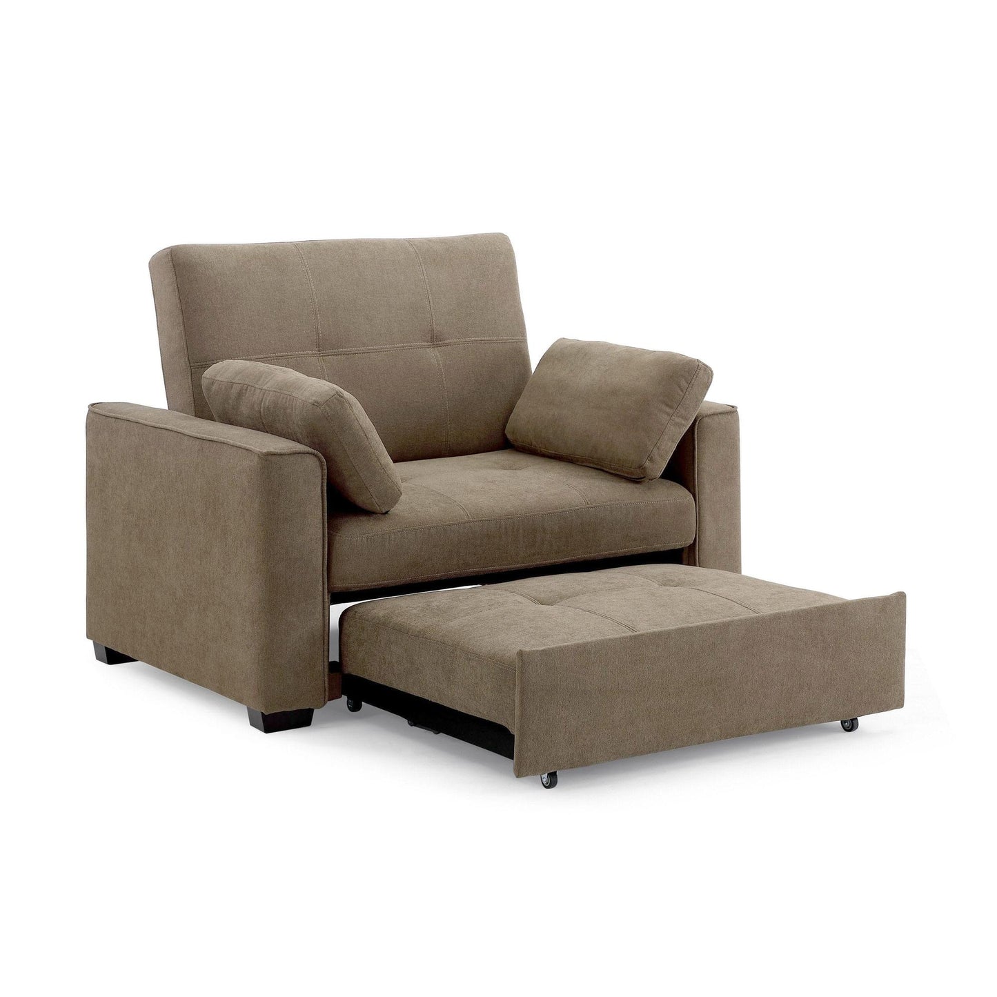 Nantucket Twin Size Sleeper in Cappuccino