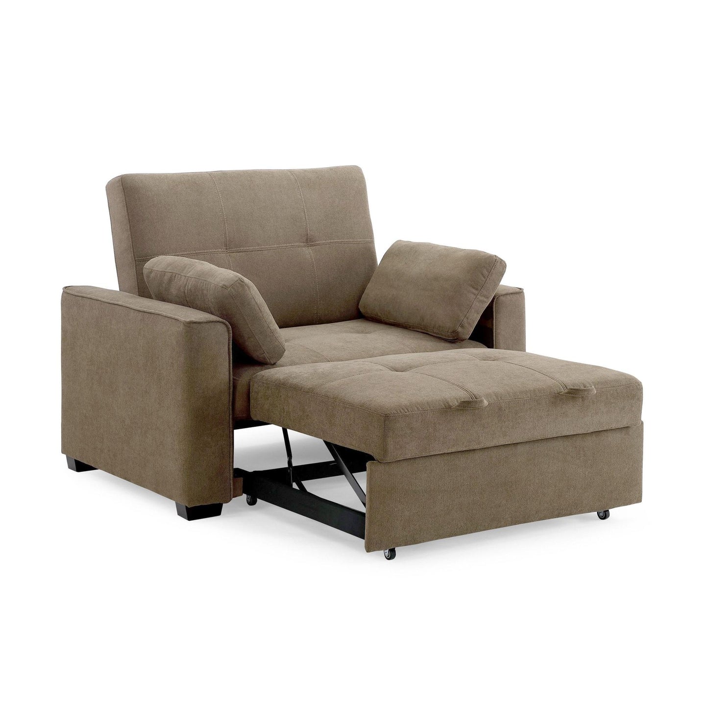 Nantucket Twin Size Sleeper in Cappuccino