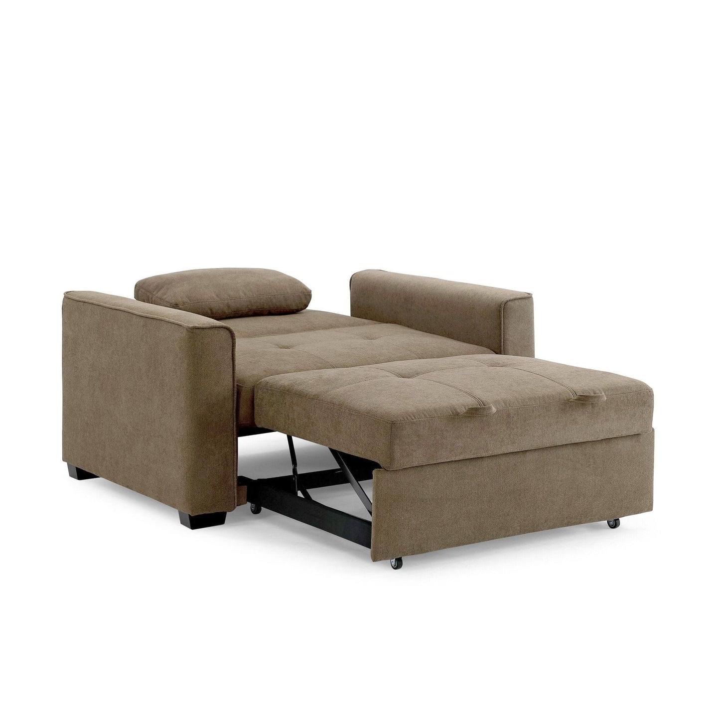Nantucket Twin Size Sleeper in Cappuccino