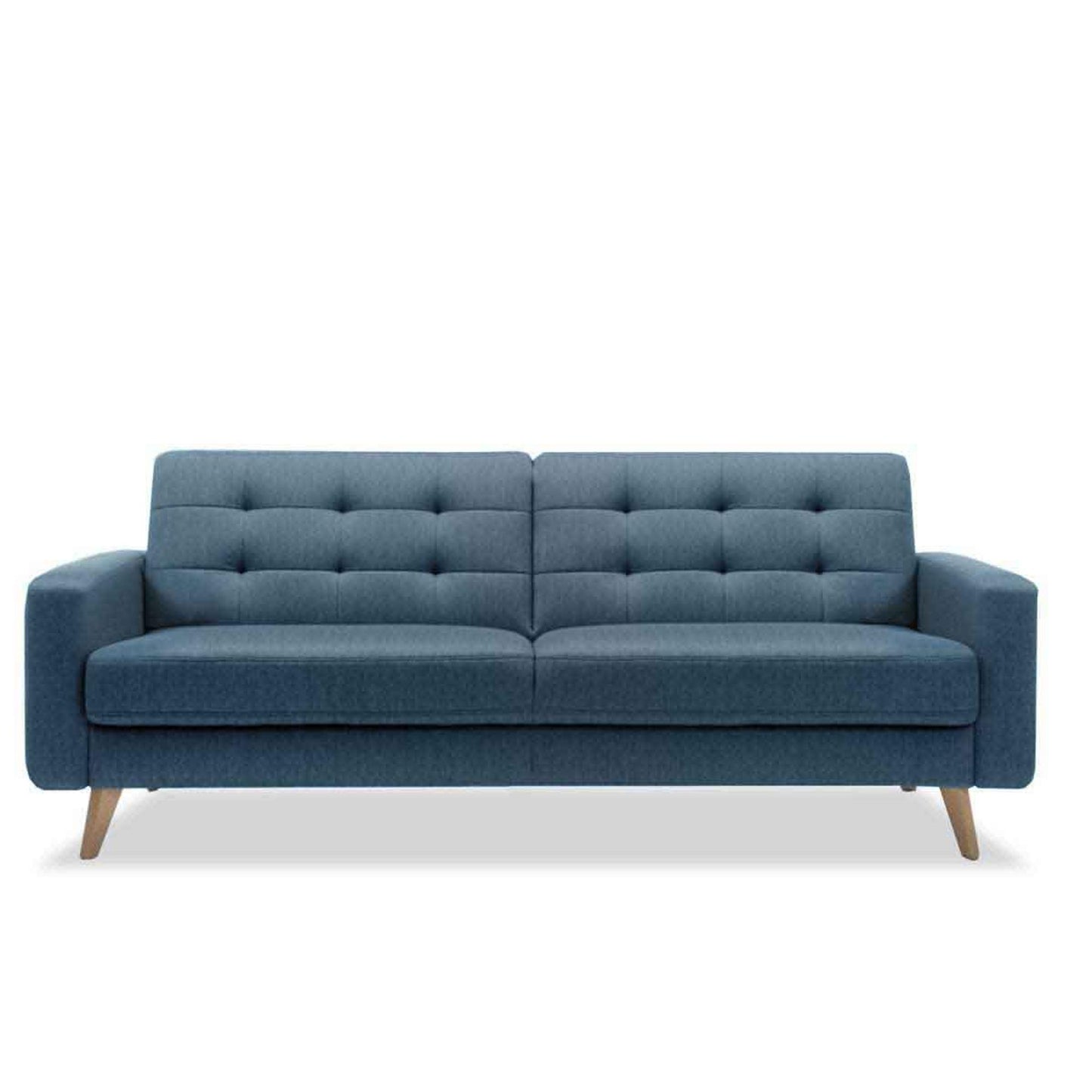 Nappa Sofa Bed Sleeper in Blue