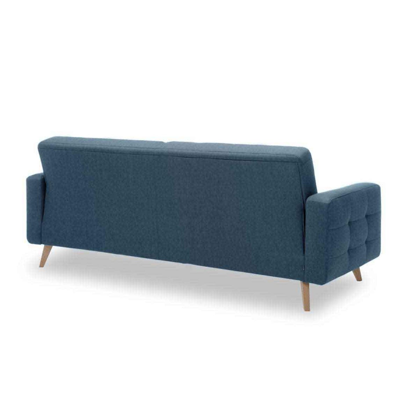 Nappa Sofa Bed Sleeper in Blue