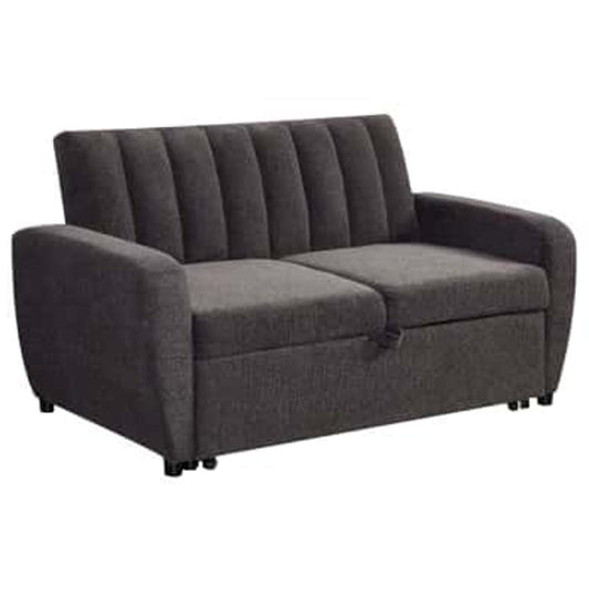Clara Pull-Out Loveseat Bed in Gray