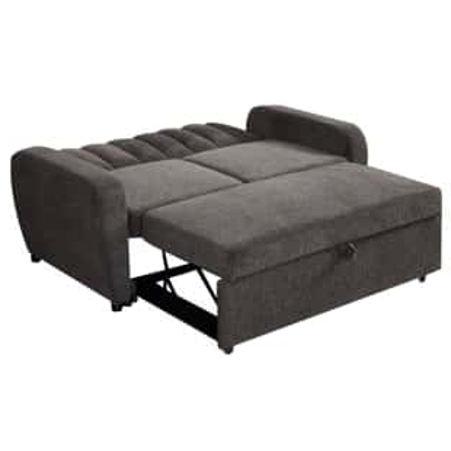 Clara Pull-Out Loveseat Bed in Gray