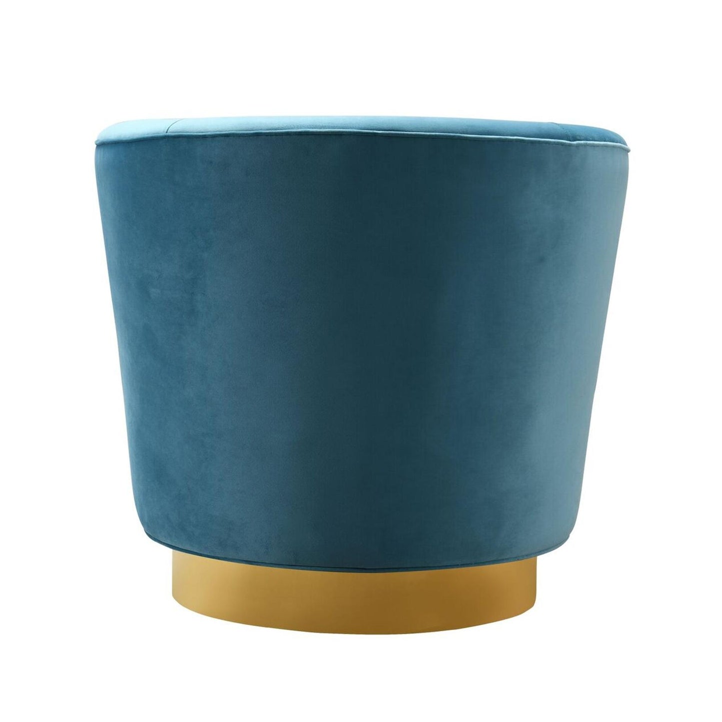 Noah Swivel Chair in Lake Blue