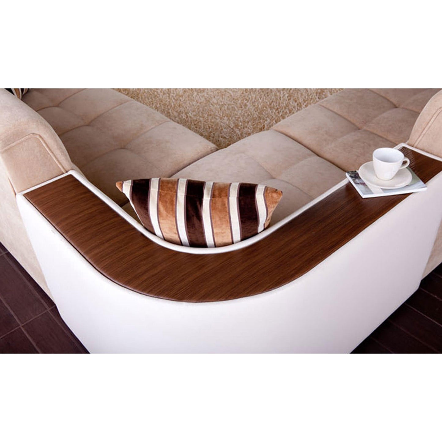 Moon Chair in Platin Mustard