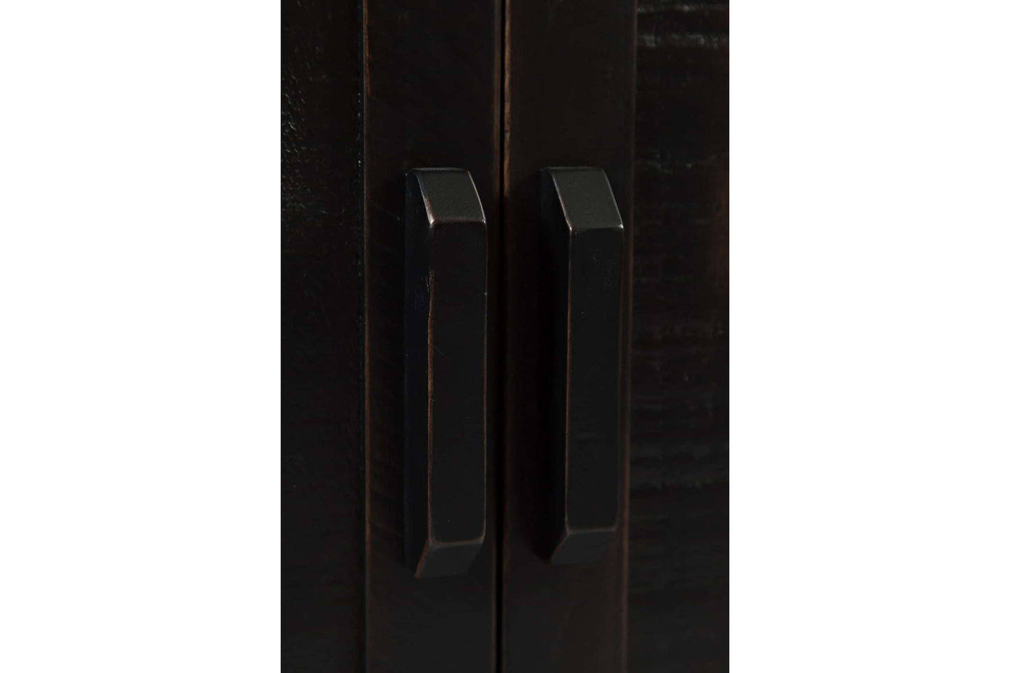 Madison County Vintage Black 60 Inch Barn Door Server