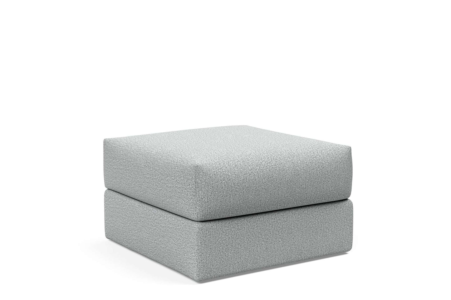 Cornila Ottoman Melange Light Gray