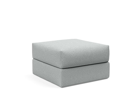 Cornila Ottoman Melange Light Gray
