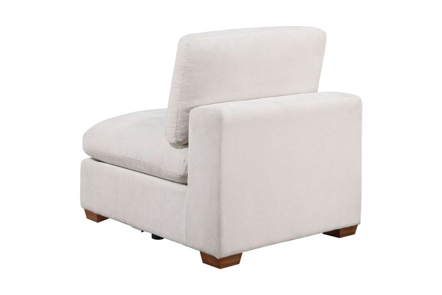 551461 Lakeview Ivory Armless Chair for Modular Sectional Sofa