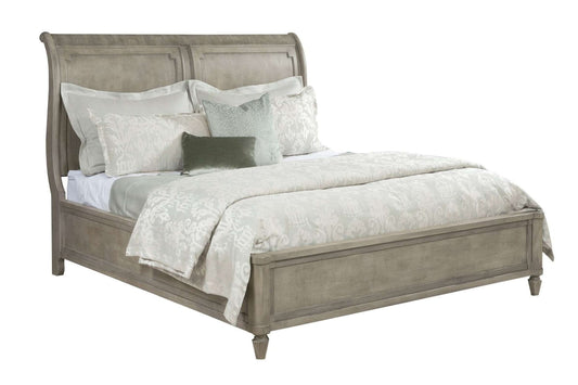 King Anna Sleigh Bed