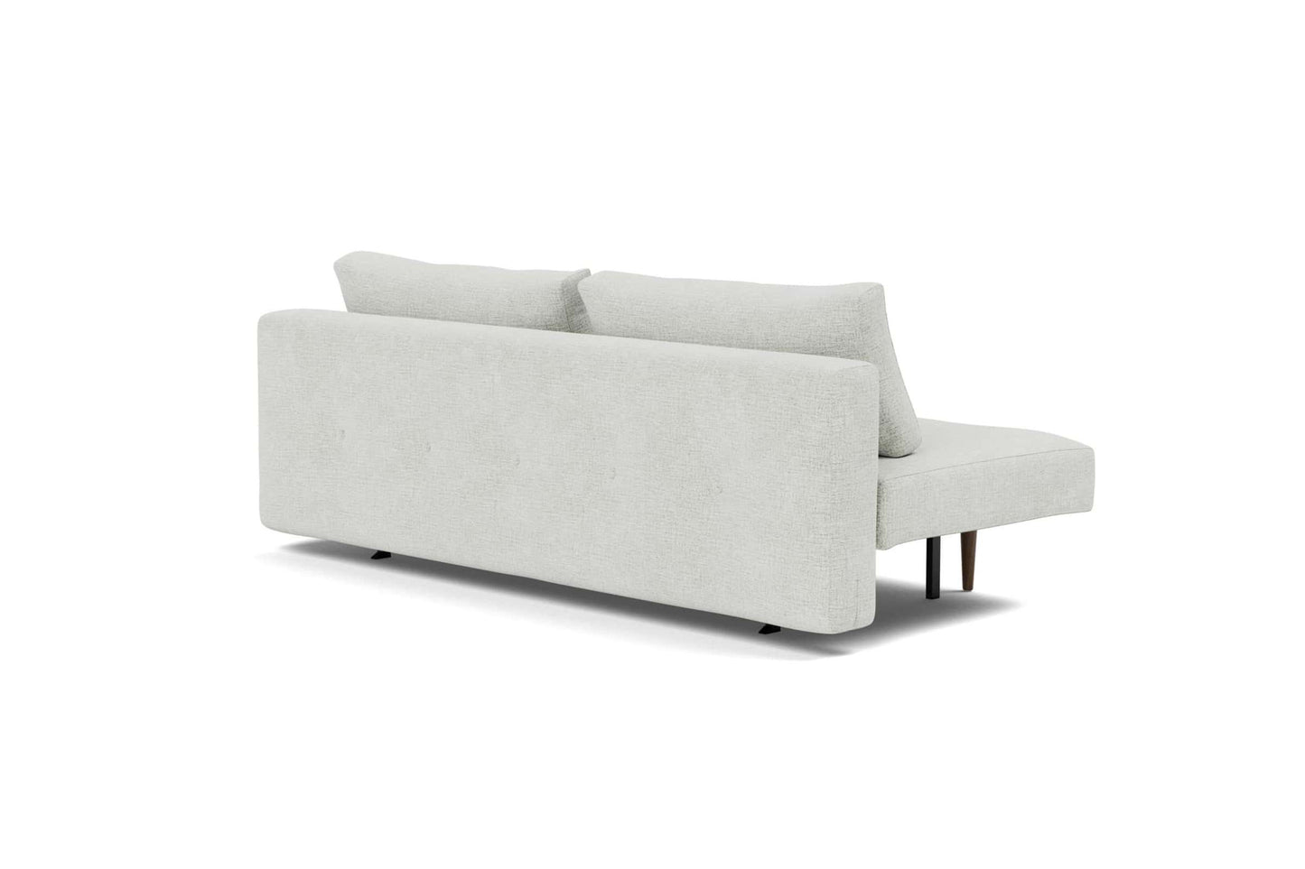 Recast Plus Sofa Bed (Full Size) in Adario Fog - Modern Scandinavian Design