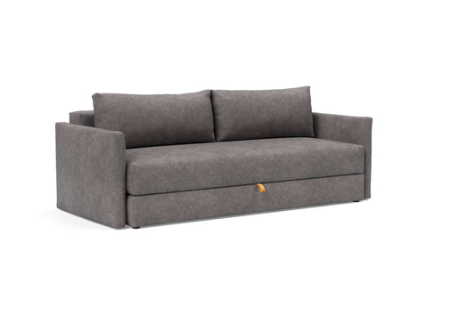 Sleek Sofa Bed (Queen Size) Avella Warm Gray