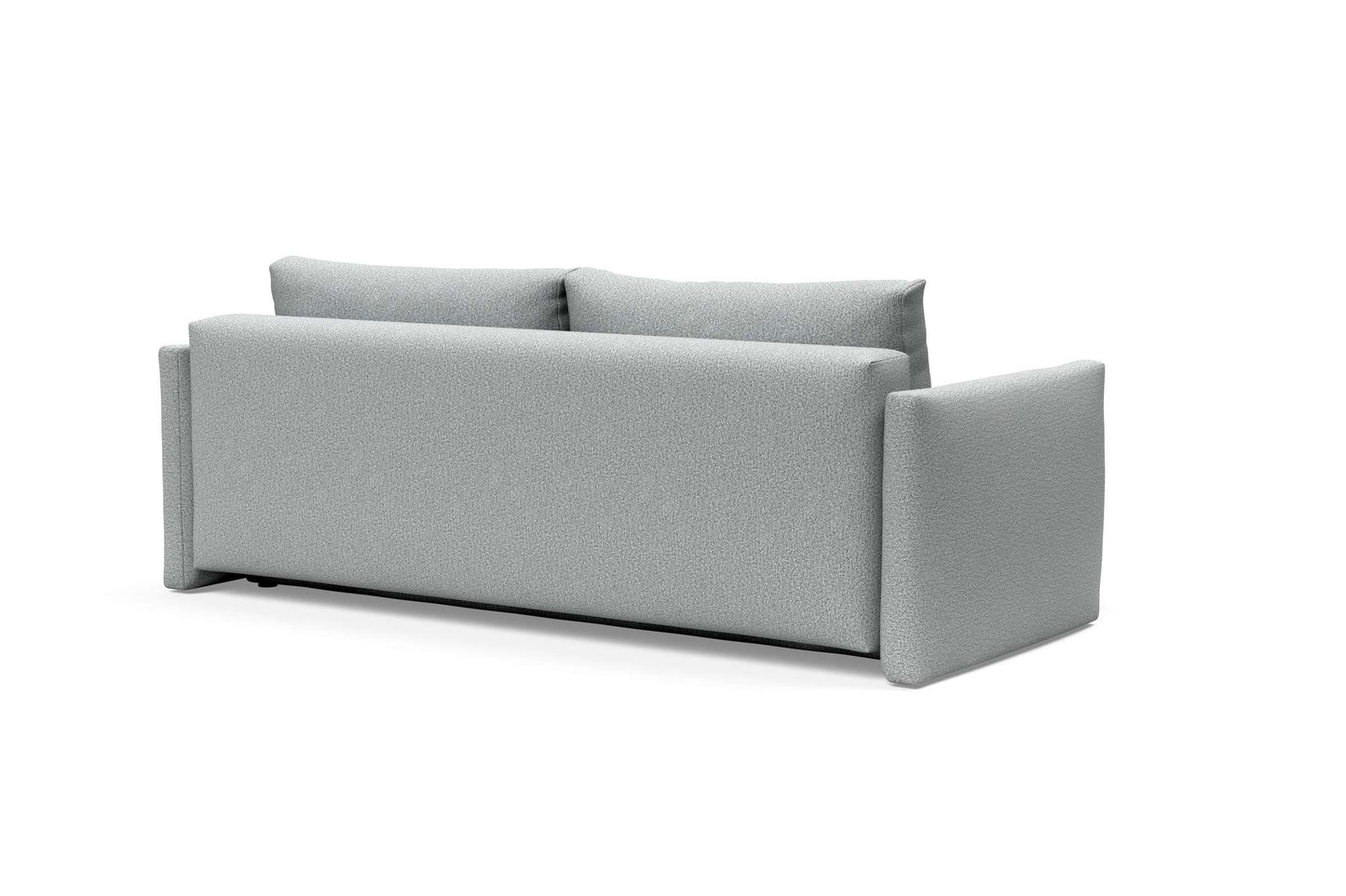 Sleek Sofa Bed (Queen Size) Melange Light Gray