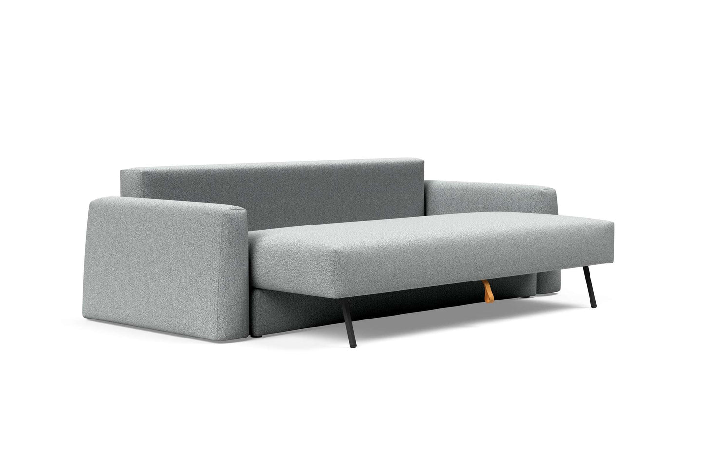 Cone Sleek Sofa Bed (Queen Size) Melange Light Gray