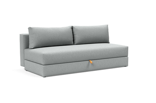 Osvald Sleek Sofa Bed (Queen Size) Melange Light Gray