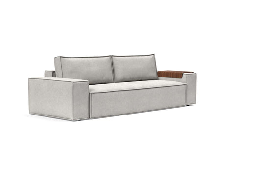 Wide Sofa Bed (Full Size) Adario Fog