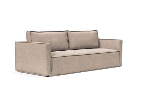 Slim Sofa Bed (Full Size) Adario Taupe