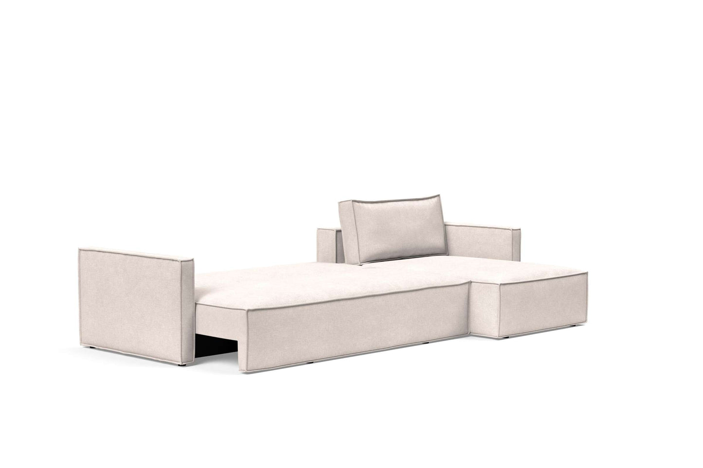 Slim Sofa Bed w/Lounger Adario Basmati