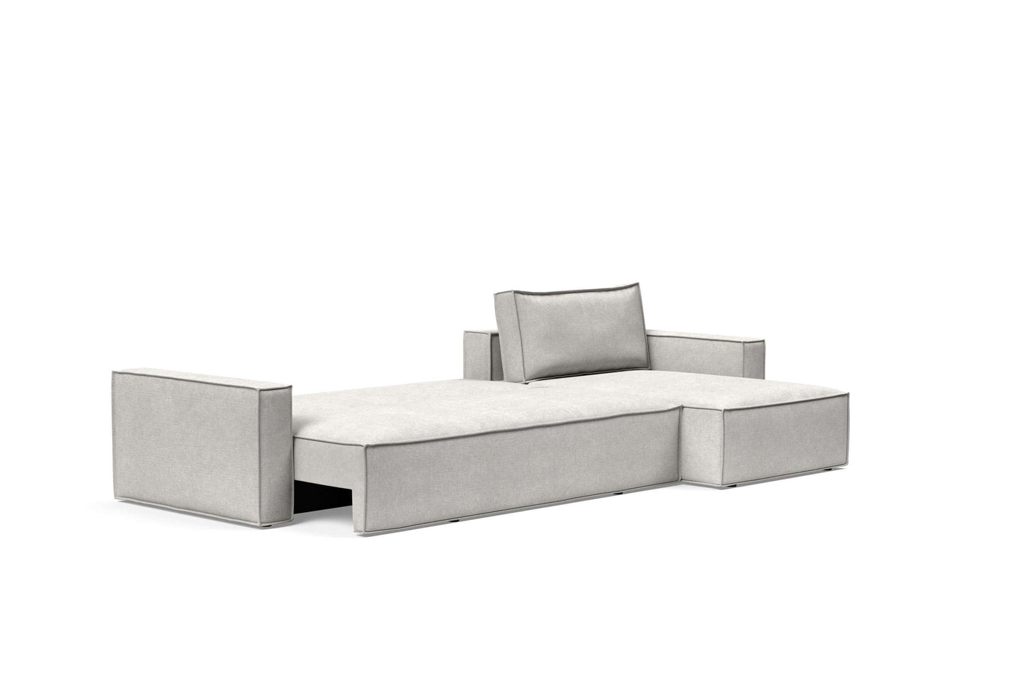 Standard Sofa Bed w/Lounger Adario Fog