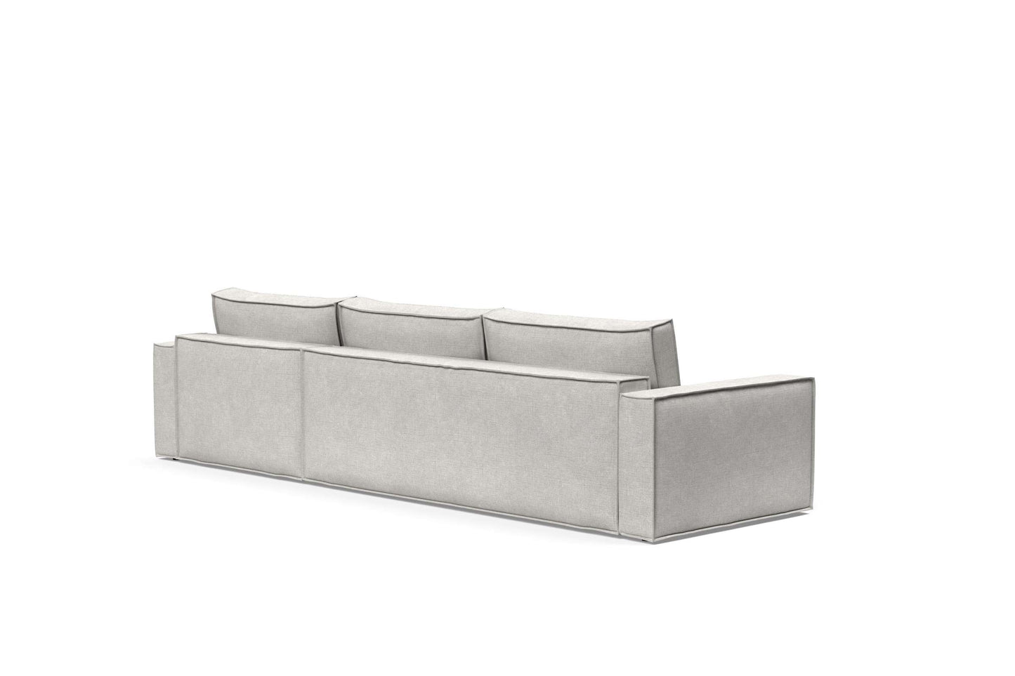 Standard Sofa Bed w/Lounger Adario Fog
