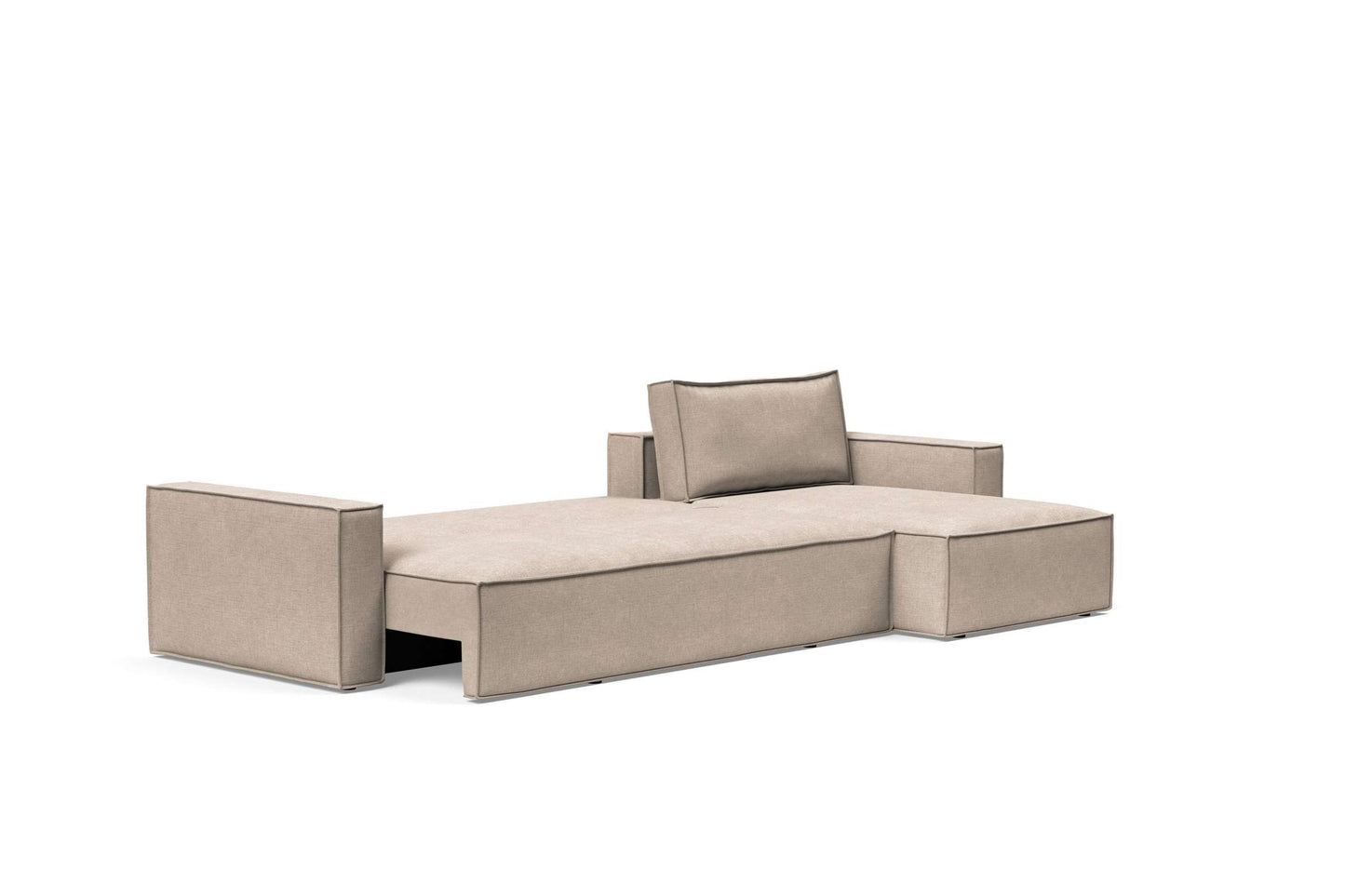 Standard Sofa Bed w/Lounger Adario Taupe