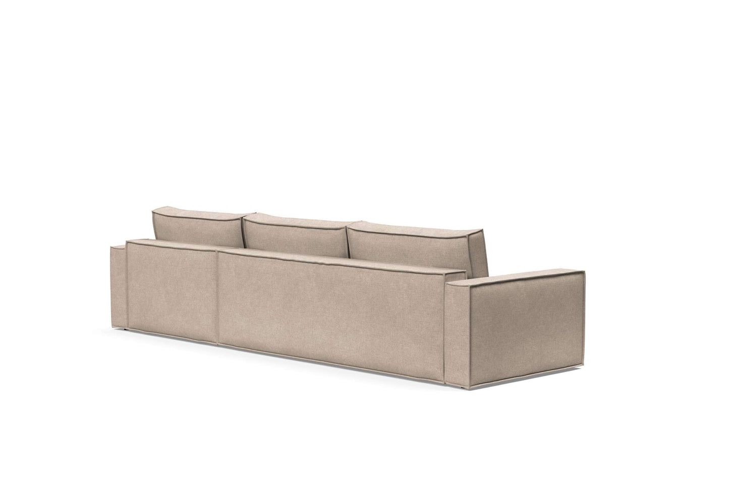 Standard Sofa Bed w/Lounger Adario Taupe