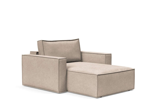 Standard Lounger Chair Adario Taupe
