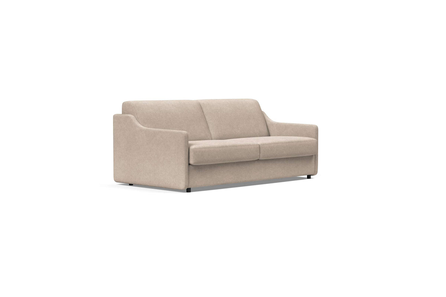 Carnell Sofa Bed w/Slope Arms (Queen Size) Adario Taupe