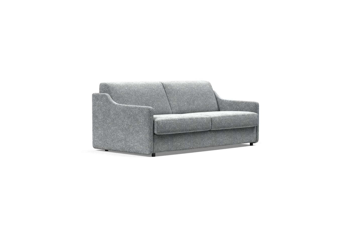 Carnell Sofa Bed w/Slope Arms (Queen Size) Taura Slate Gray