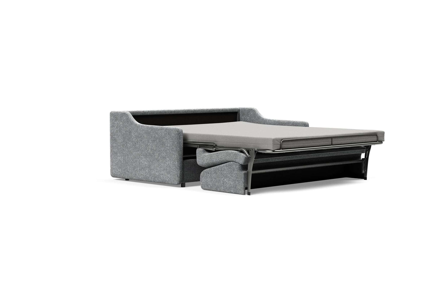 Carnell Sofa Bed w/Slope Arms (Queen Size) Taura Slate Gray