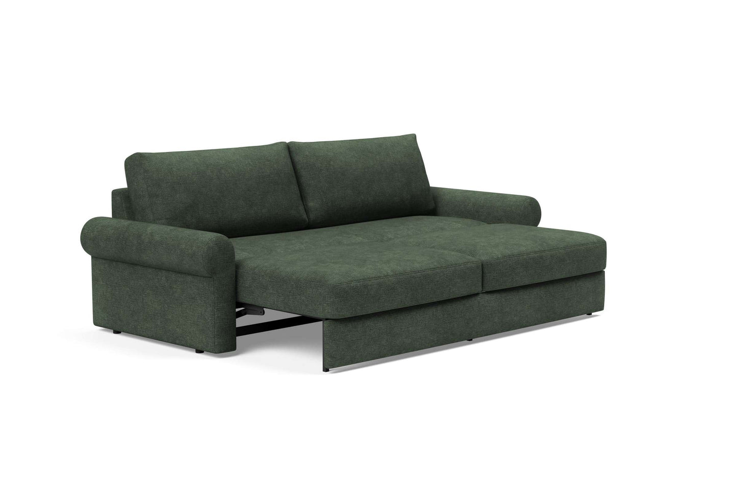 Vilander Sofa Bed w/Roll Arms (Full Size) Avella Pine Green