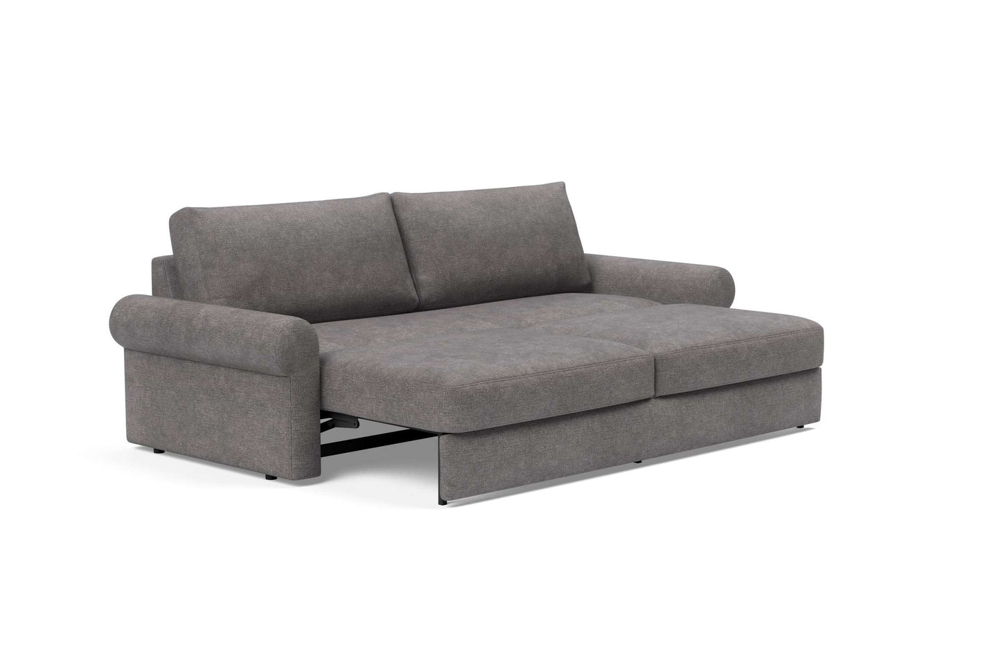 Vilander Sofa Bed w/Roll Arms (Full Size) Avella Warm Gray