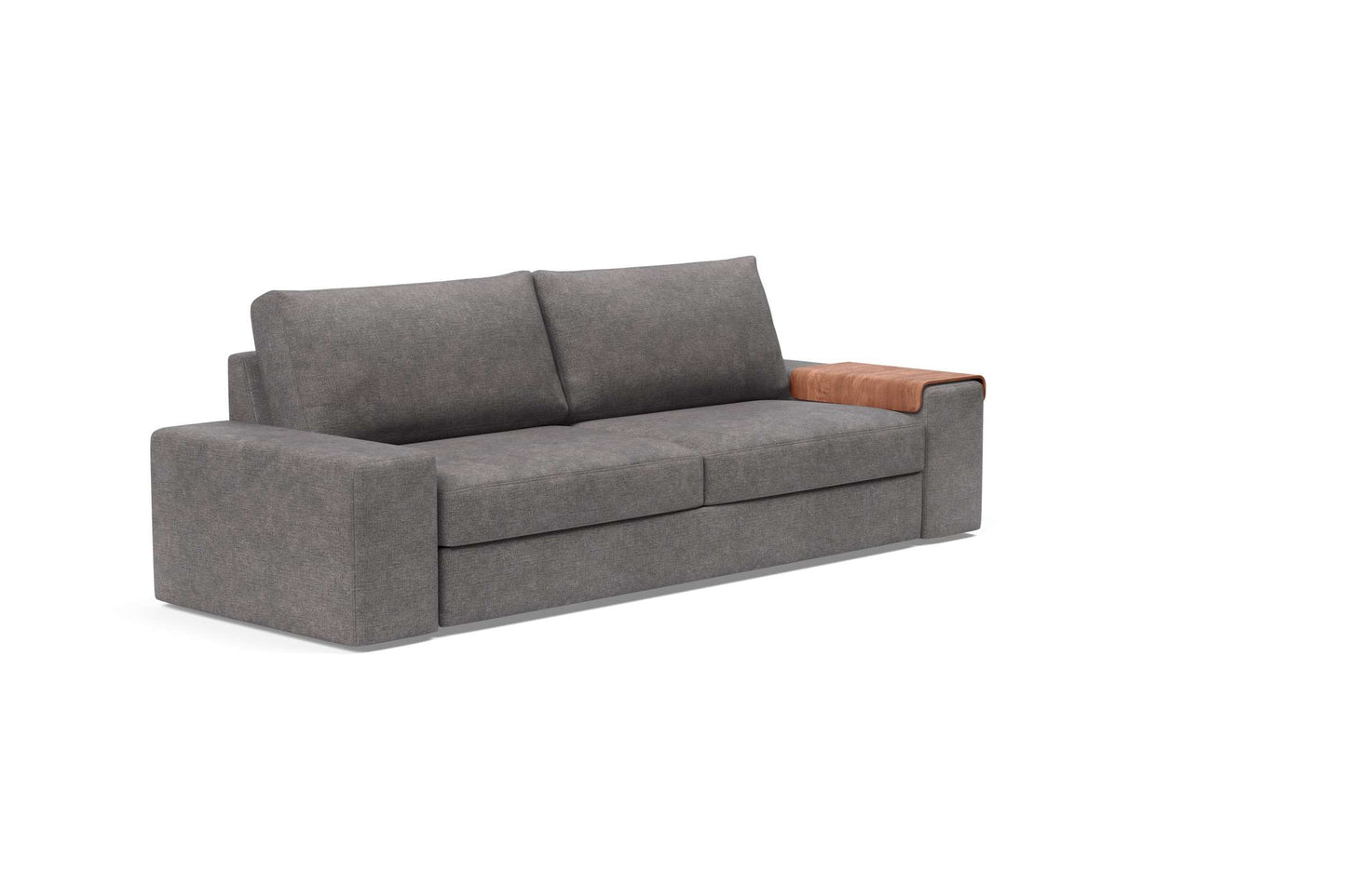Vilander Sofa Bed w/Wide Arms (Full Size) Avella Warm Gray