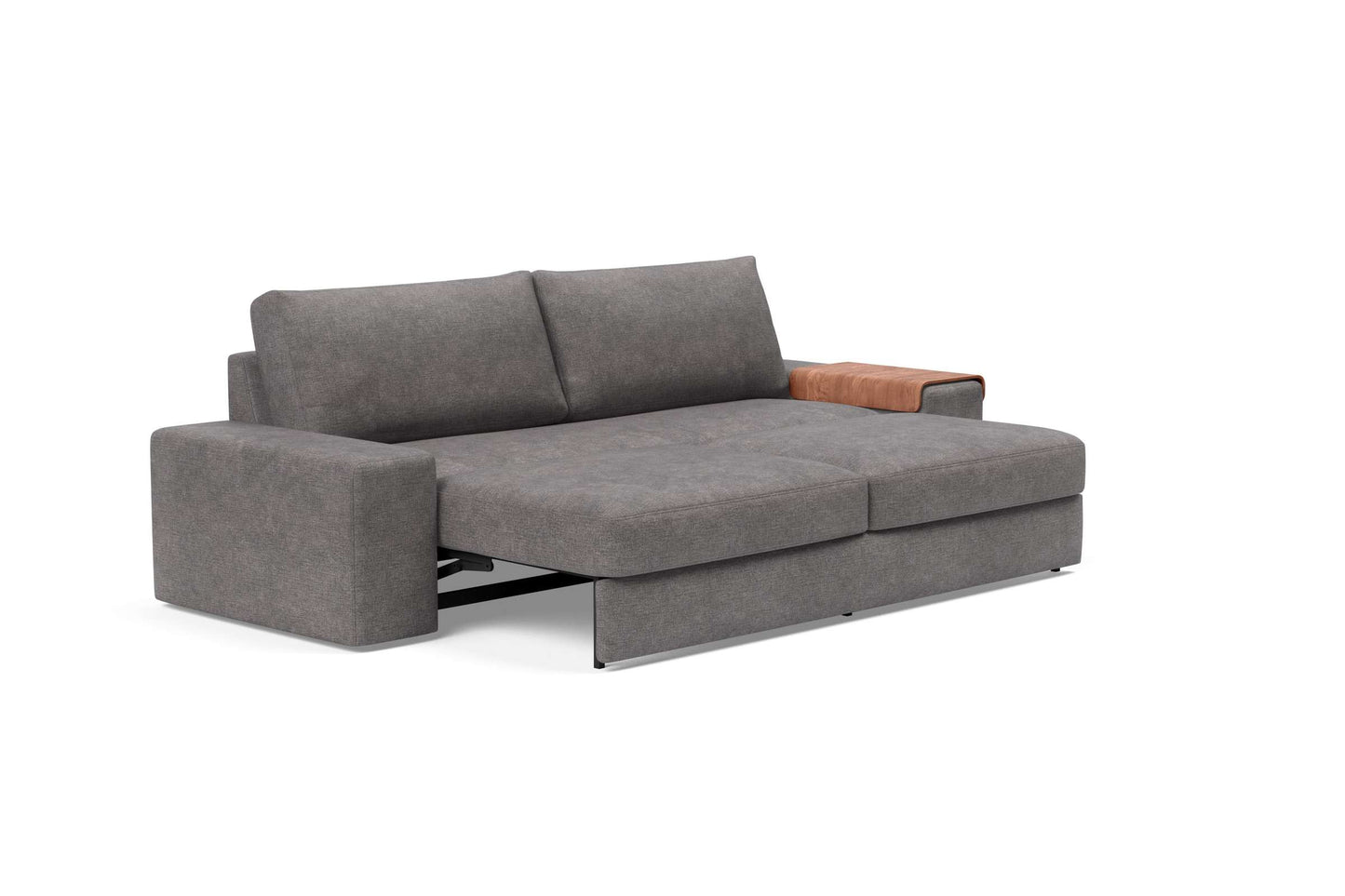 Vilander Sofa Bed w/Wide Arms (Full Size) Avella Warm Gray