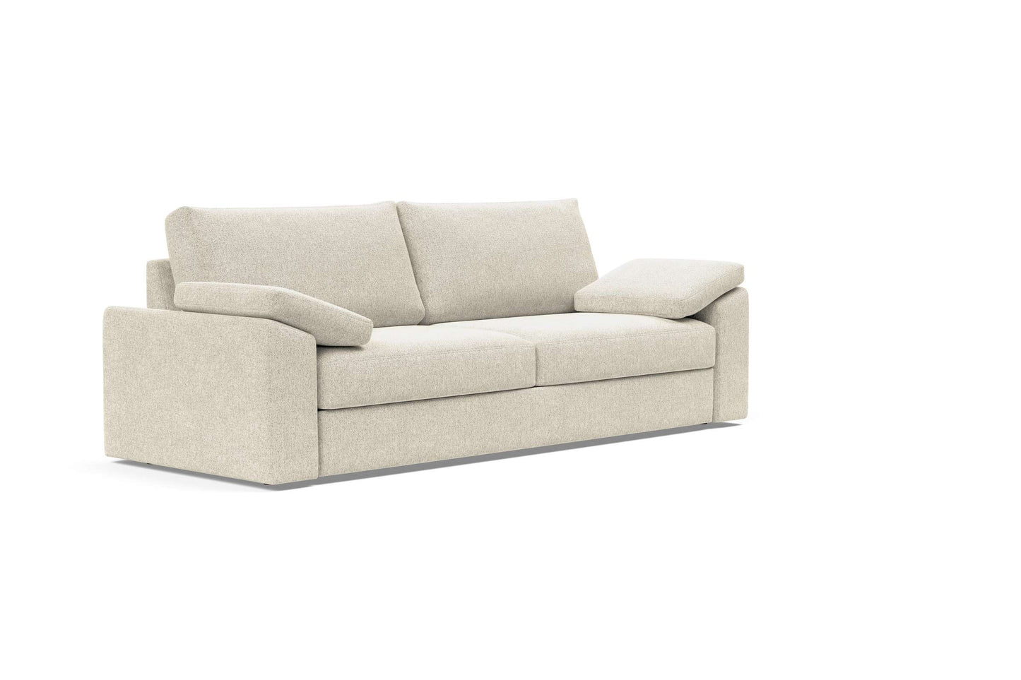 Vilander Sofa Bed w/Cushion Arms (Full Size) Taura Off White