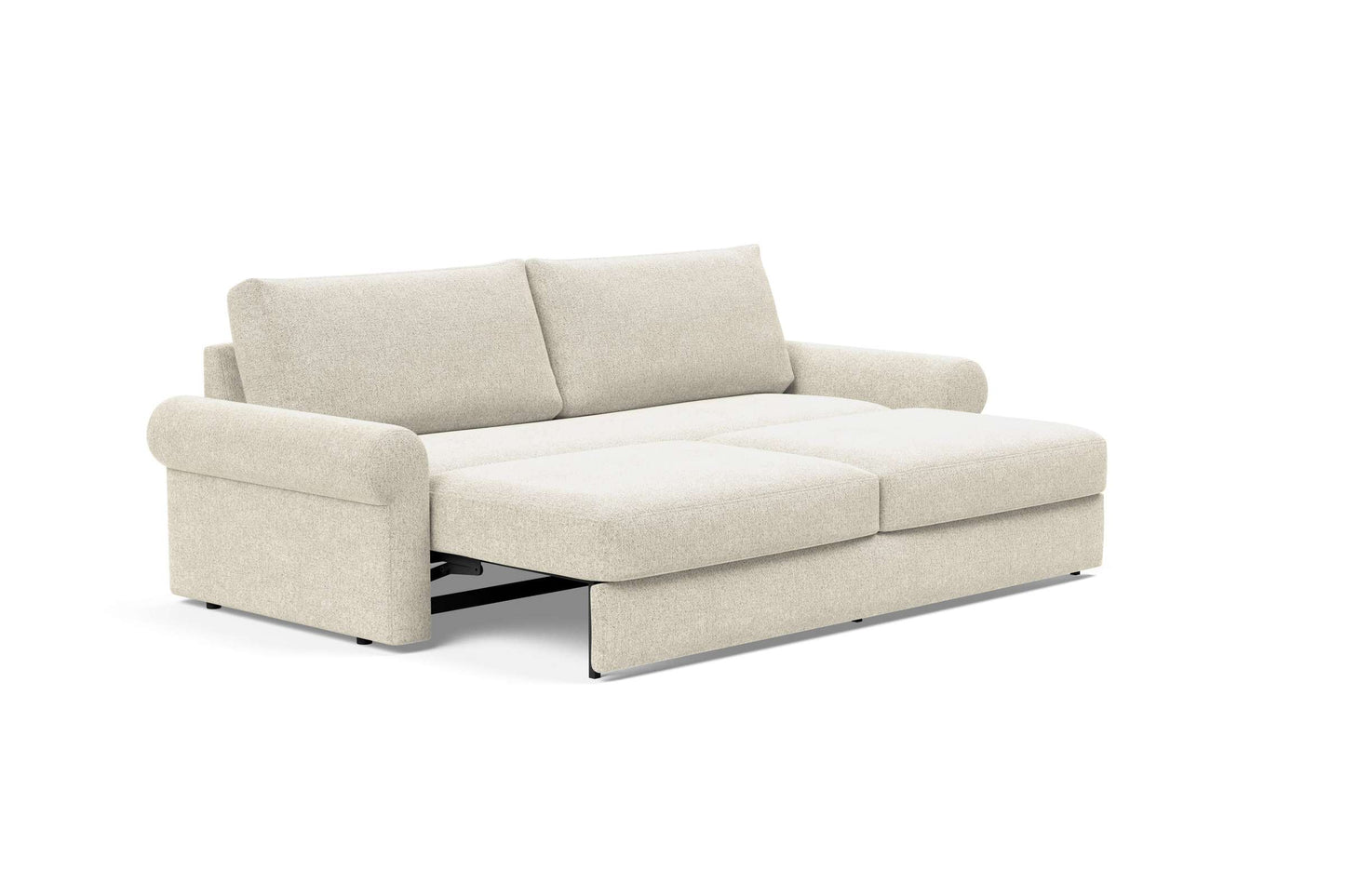 Vilander Sofa Bed w/Roll Arms (Full Size) Taura Off White