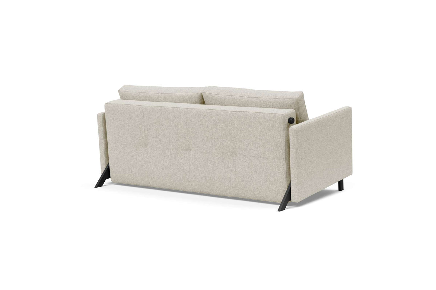Cubed Deluxe Sofa Bed w/Arms (Queen Size) Mixed Dance Natural