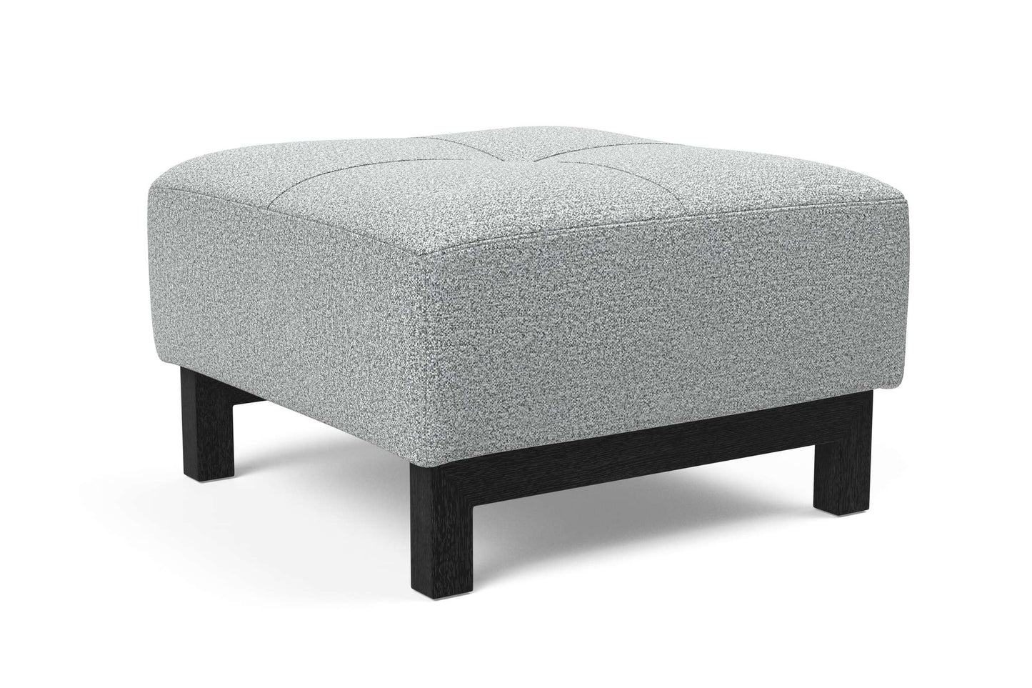 Deluxe Excess Ottoman Melange Light Gray