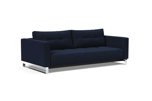 Cassius Deluxe Excess Sofa Bed (Queen Size) Mixed Dance Blue