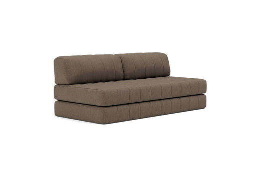 CozyPad Sleeper Sofa in Esina Cedar Brown - Modern Modular Design