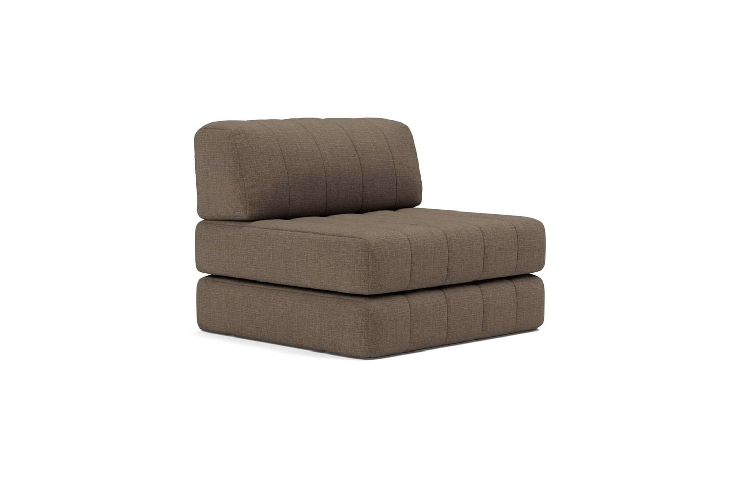 CozyPad Chair Esina Cedar Brown - Compact Modular Lounge Chair