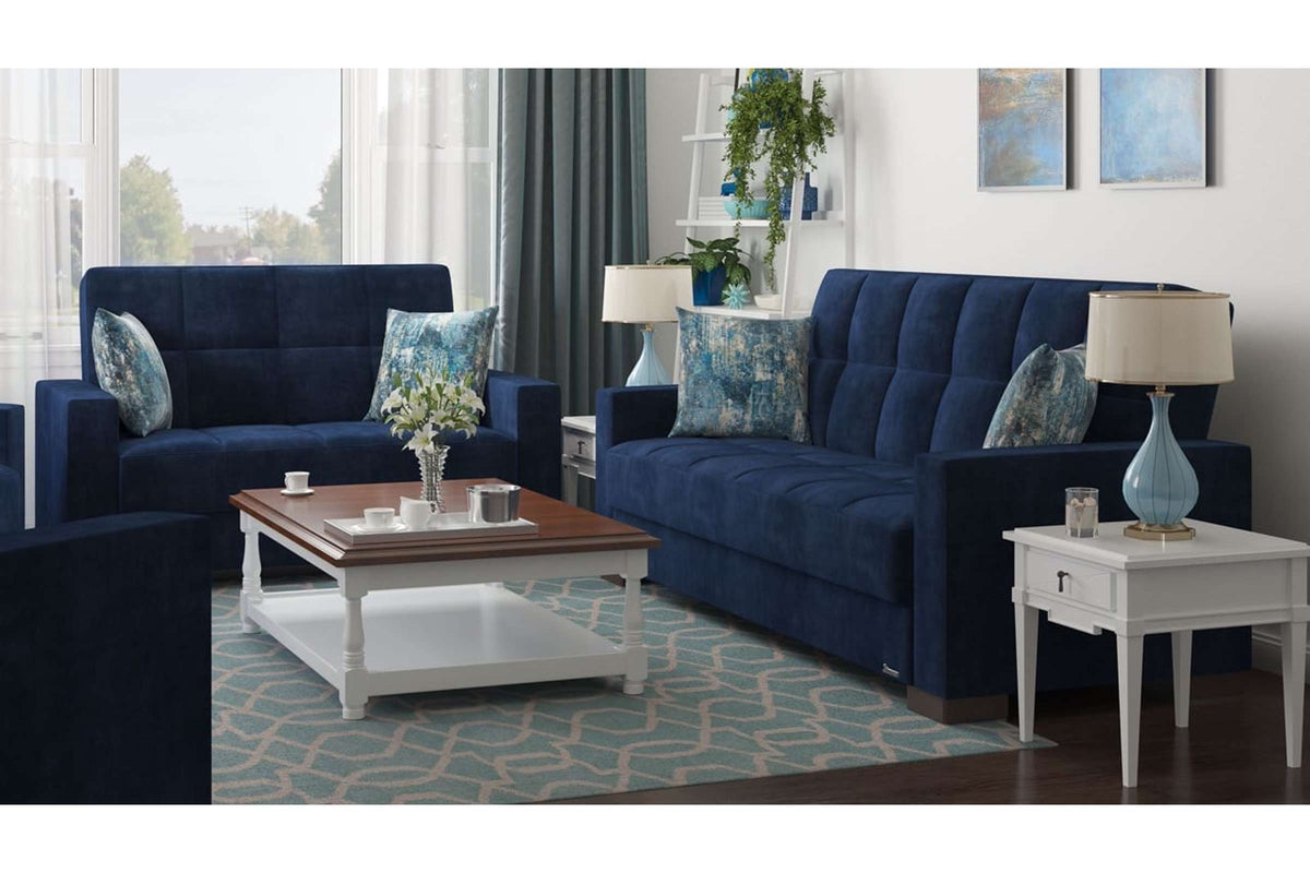 Armada Classic Blue 4 Sofa Bed