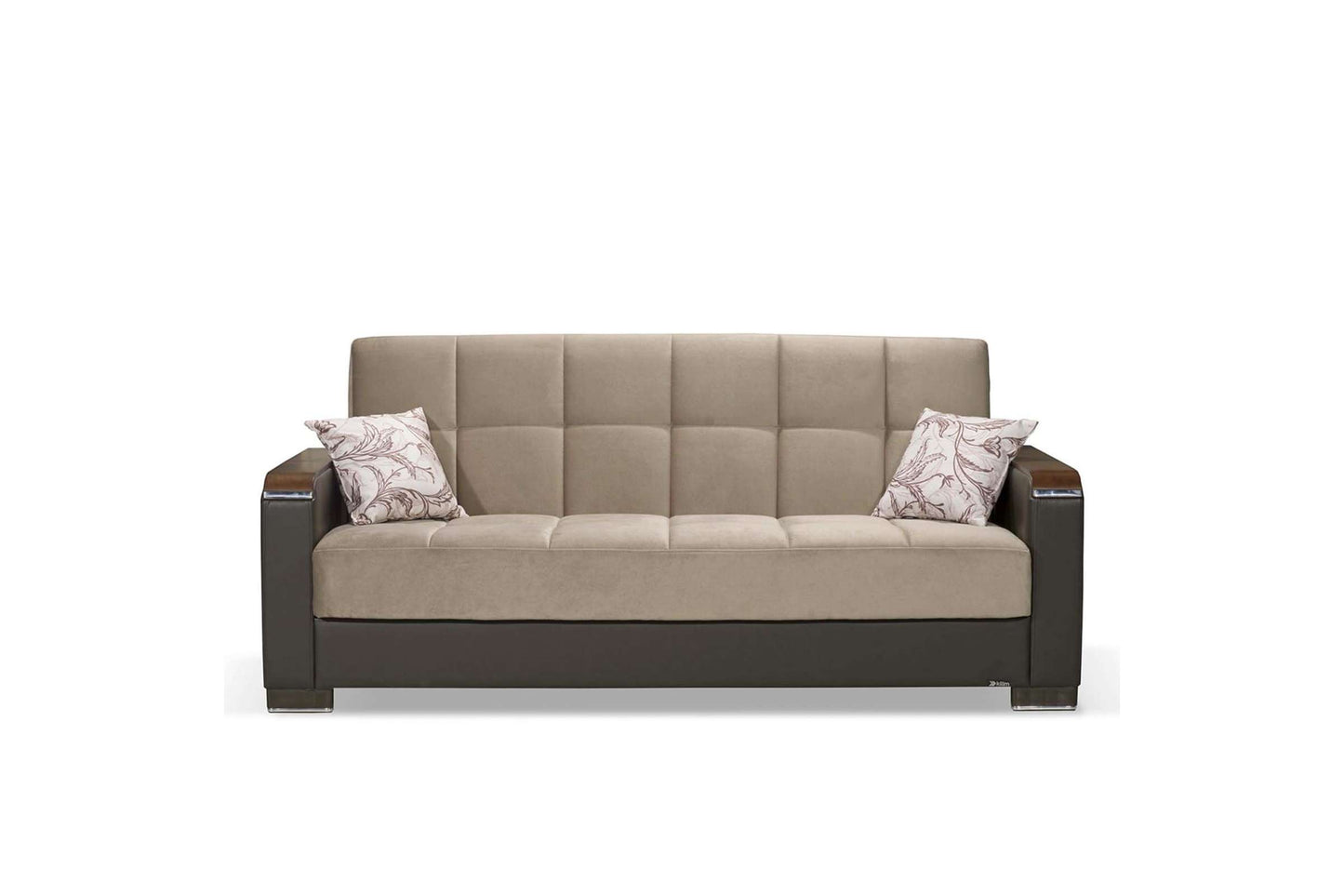 Armada X Sofa Bed in Sand/Dark Brown 309